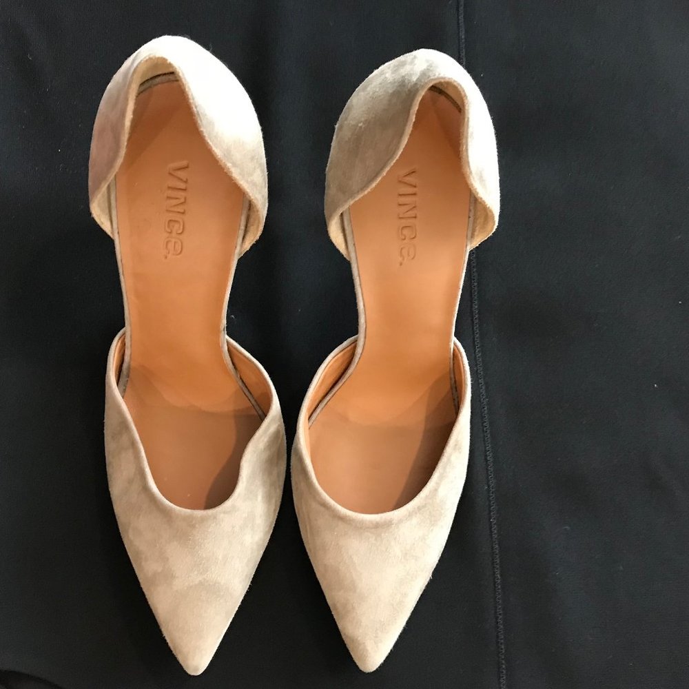 NEVER WORN Vince Celeste d'Orsay Pumps Suede - 9M